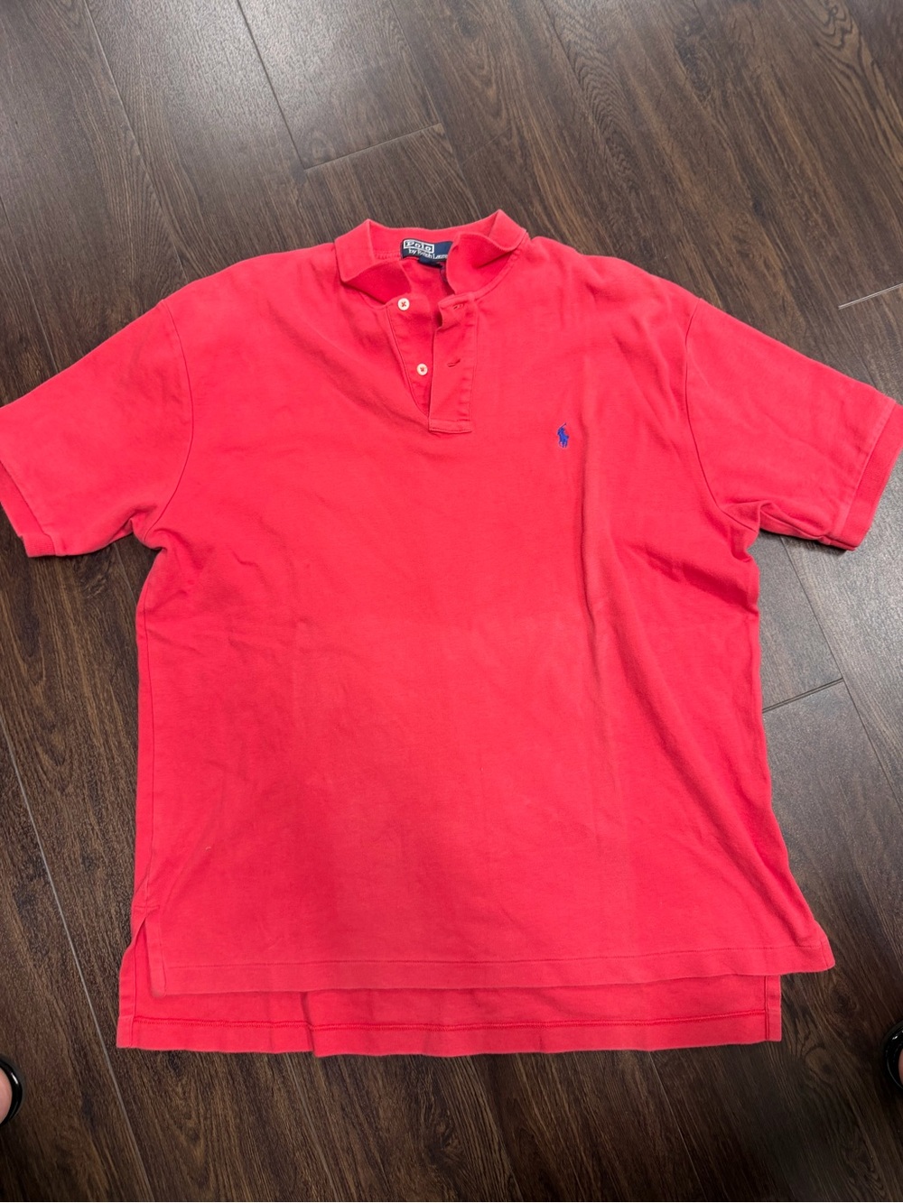 Polo by Ralph Lauren Men's Cotton Polo Shirt Red XL